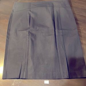 Banana Republic black midi skirt size 14